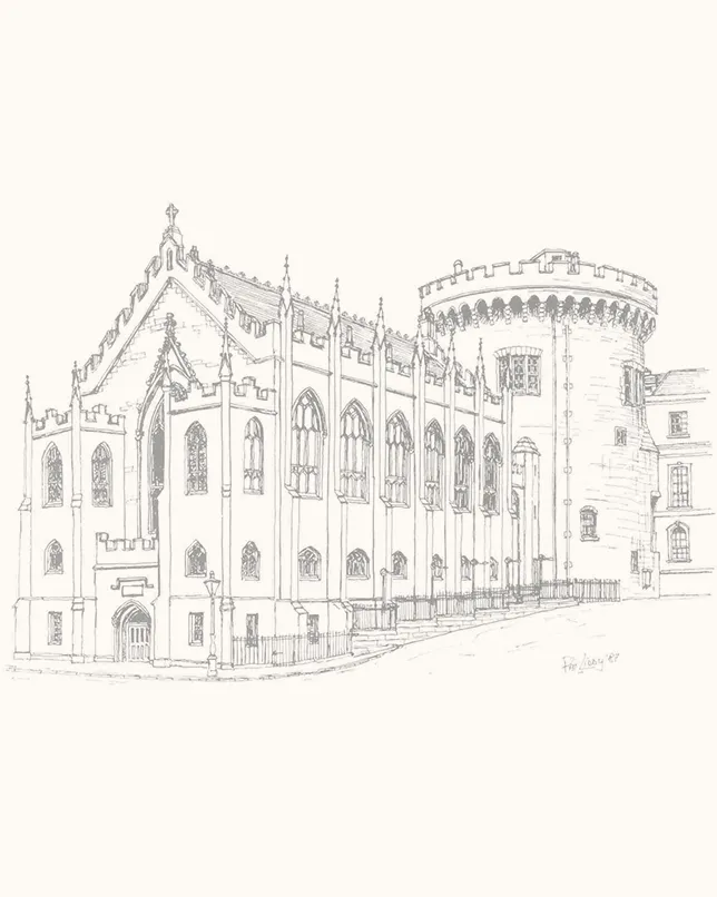 Dublin Castle Illustration