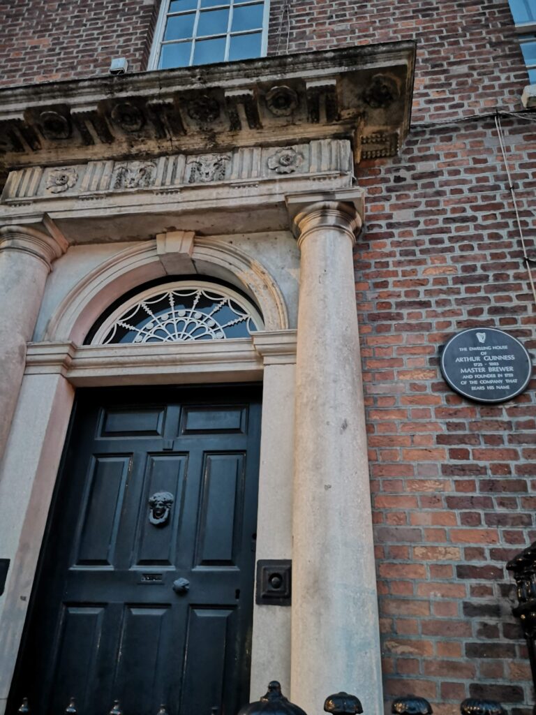 Arthur Guinness first house