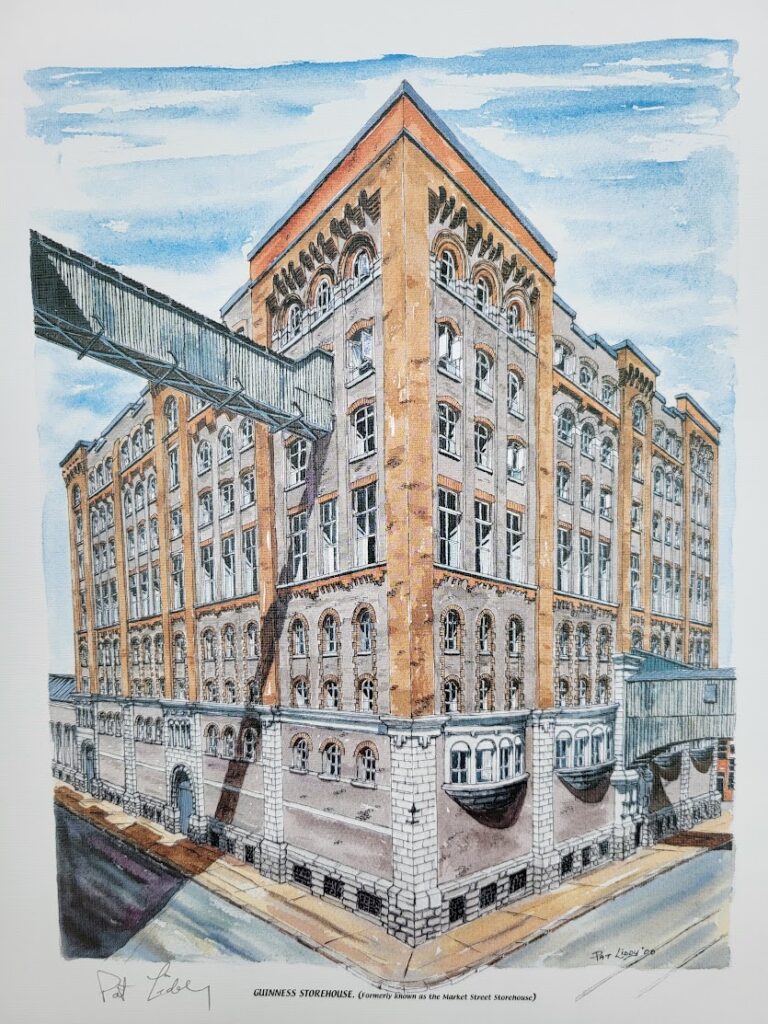 Guinness Storehosue Illustration