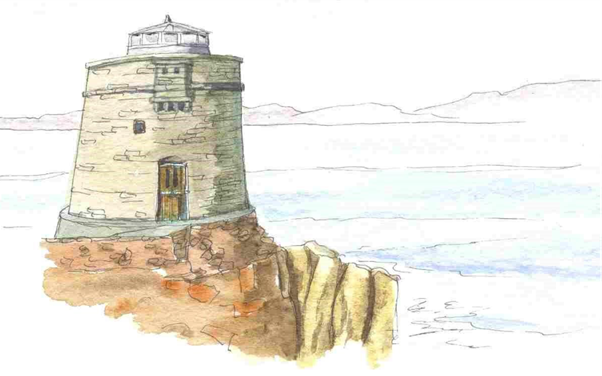 Martello Tower by Pat Liddy